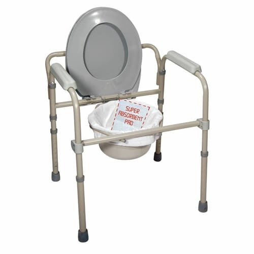 Commode Liners Bx/12-0