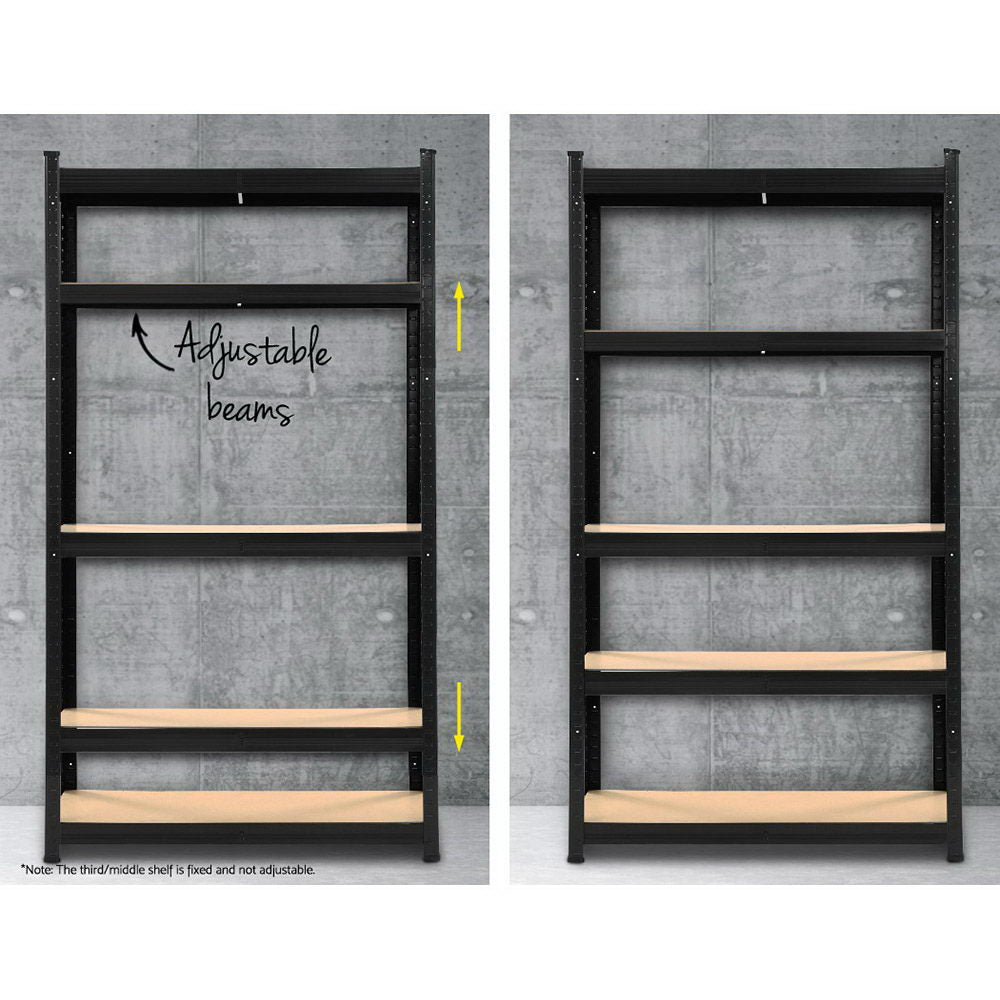 NNEDSZ 2X1.8M Shelving Garage Storage Racking Steel Metal Shelves-4