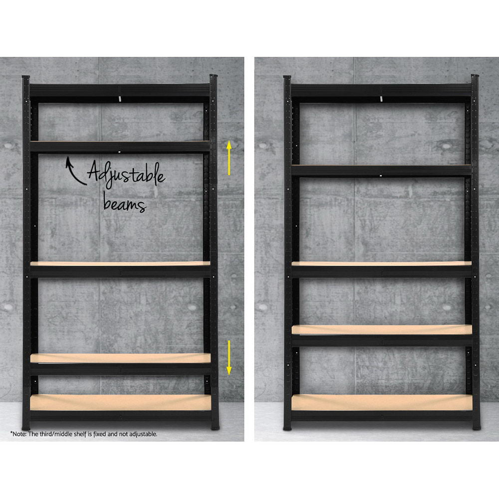NNEDSZ 3X1.8M Shelving Garage Storage Racking Steel Metal Shelves-4