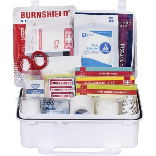 First Aid Kit  25 Person Plastic Case Rosenthal Community Care Services