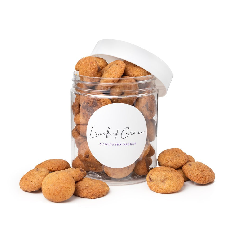 Mini Chocolate Chip Cookies Lucille & Grace