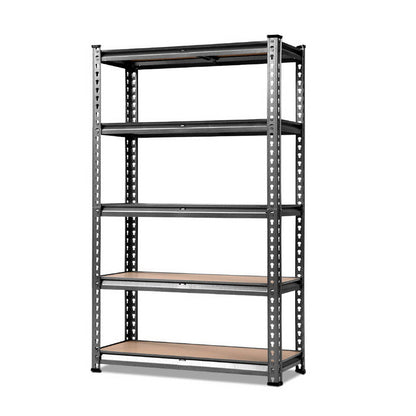 NNEDSZ 1.5M Metal Steel Shelving Racking Garage Storage Shelves Racks-0
