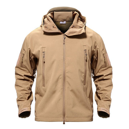 Army Camouflage Airsoft Jacket Men Military Tactical Jacket Winter Waterproof Softshell Jacket Windbreaker Hunt Clothes Vimost Shop