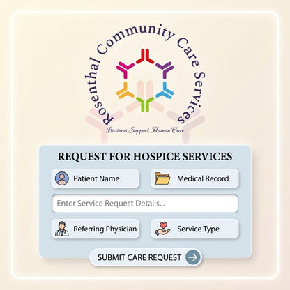 REQUEST FOR HOSPICE SERVICES Rosenthal Community Care Services