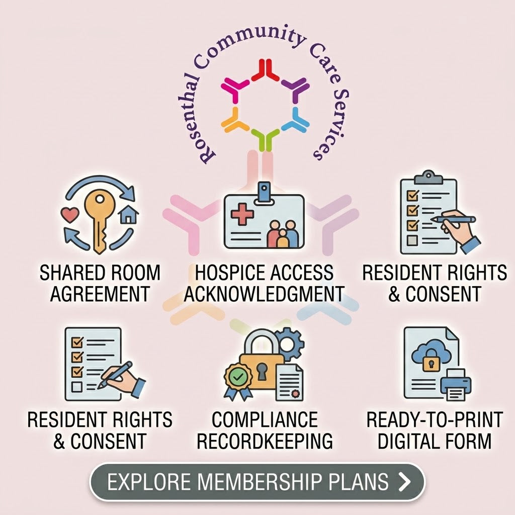 MEMBERSHIP Rosenthal Community Care Services LLC